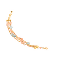 Bracciale Kavos 02  · perle, acquamarina, avventurina