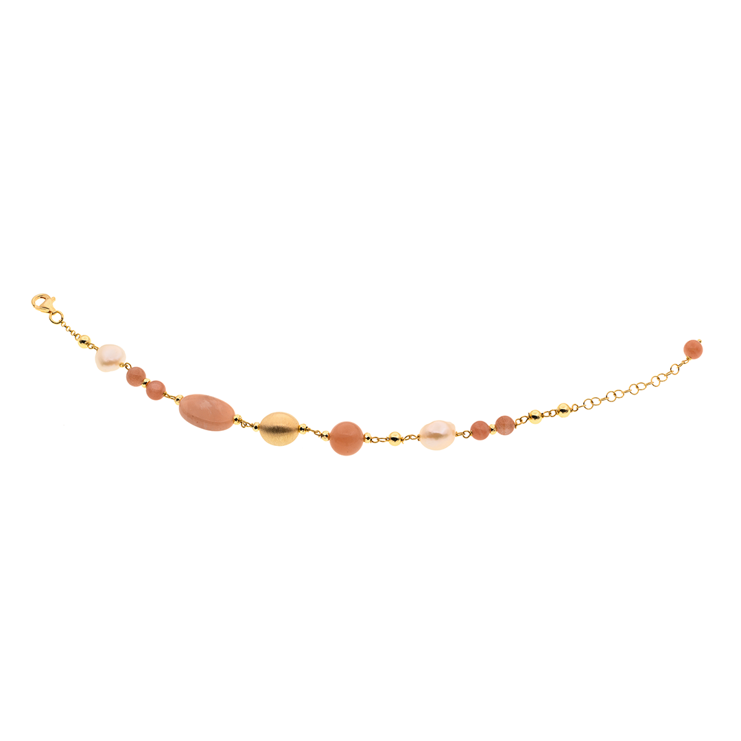Bracciale Lively 03 · moonstone, perle