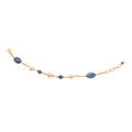 Lively 12 Bracelet · kyanite, pearls