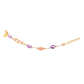 Bracciale Lively 13 · moonstone, ametista, perle