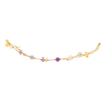 Lively 14 Bracelet · amethyst, pearls, citrine, chalcedony