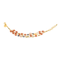 Bracciale Lively 15 · moonstone, cianite, citrino, perle