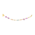 Bracciale Lively 16 · topazio, ametista, perle