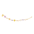Bracciale Lively 18 · ametista, perle, citrino