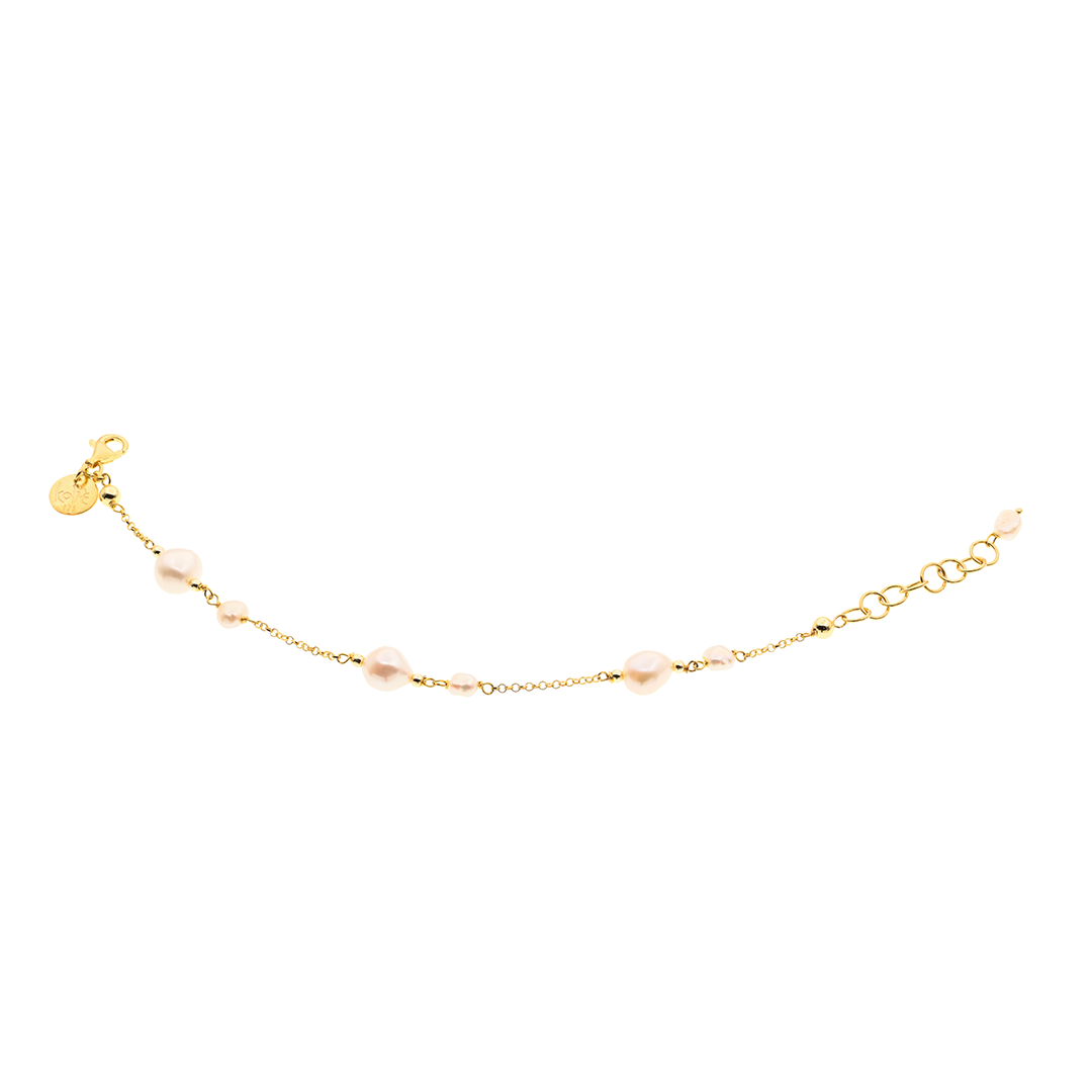 Lively Bracelet 22 · freshwater pearls