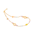 Lefkada 05 Necklace · citrine, aquamarine, quartz