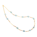 Collana Lively 10 · acquamariana,spinello, perle