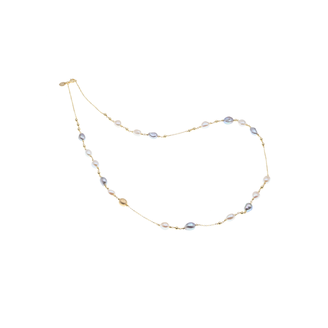 Lively 23 Necklace · freshwater pearls
