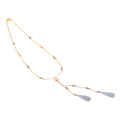 Collana Oia 02 · perle, spinello, calcedonio