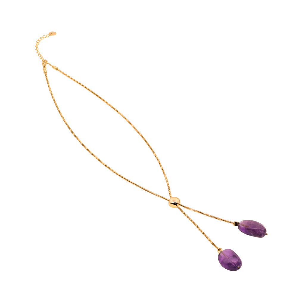 Parga 01 Necklace · Amethyst