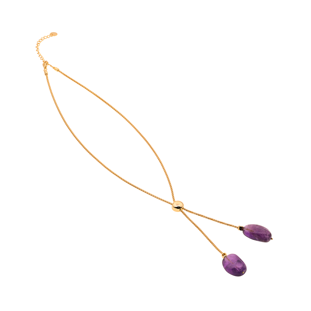 Parga 01 Necklace · Amethyst