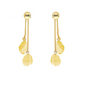 Parga 03 earrings · citrine