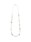 Collana Balos 01 · quarzo, citrino, perle