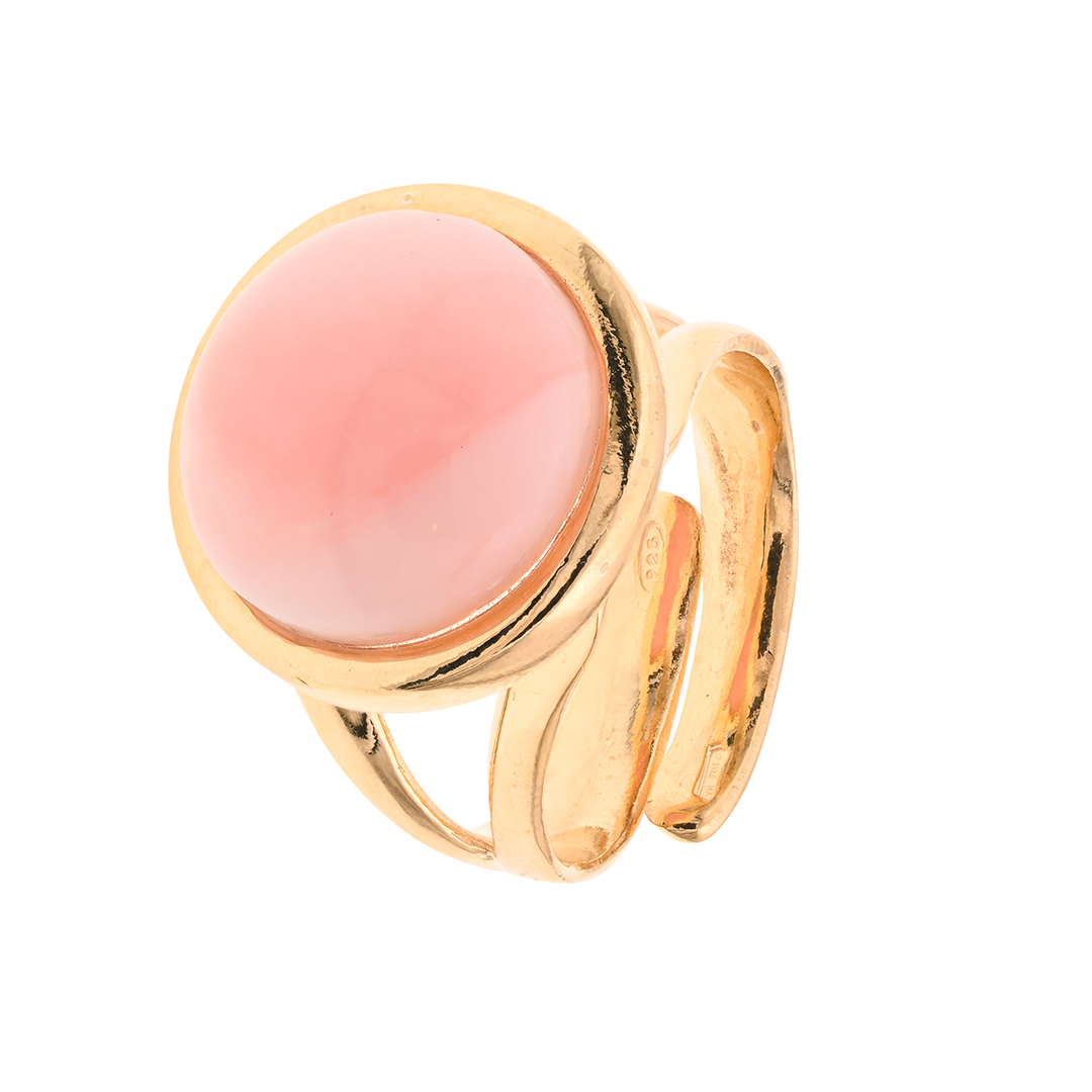 Anello Itaca 24  · opale rosa