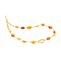 Clio 14 necklace · amber