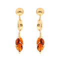 Clio Earrings 14 · Amber