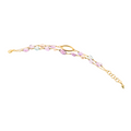 Evia 03 bracelet · topaz, amethyst, pearls