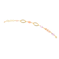 Evia 08 Bracelet · moonstone, amethyst, pearls