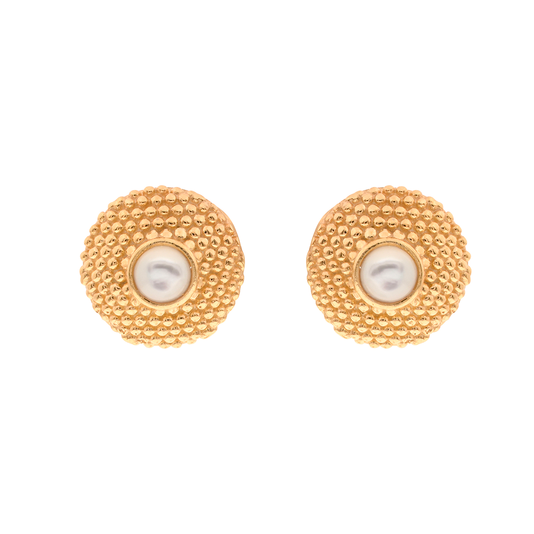 Ikaria 02 Earrings · mother of pearl