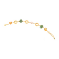 Bracciale Lefkada 02 · giada canadese, citrino, perle