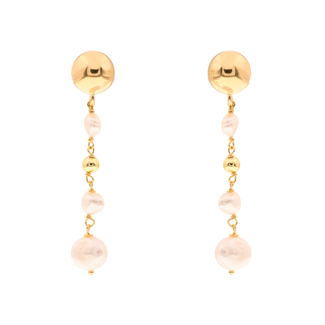 Marsia 05 2 Earrings · pearls