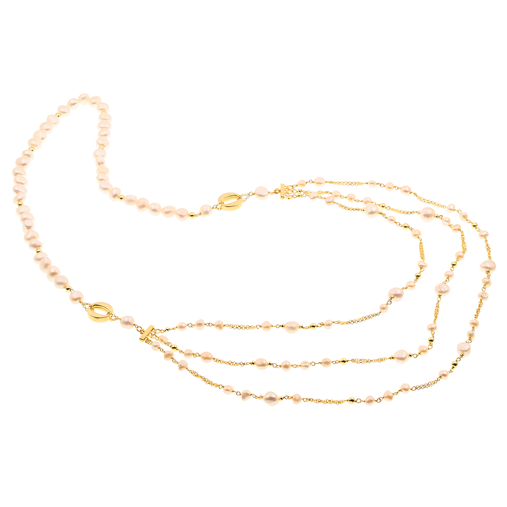 Marsia 06 Necklace · freshwater pearls