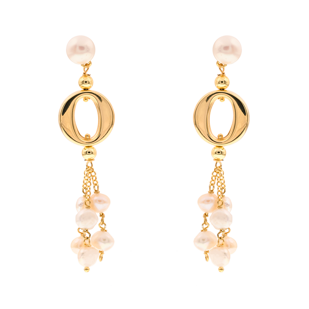 Marsia 06 earrings · pearls
