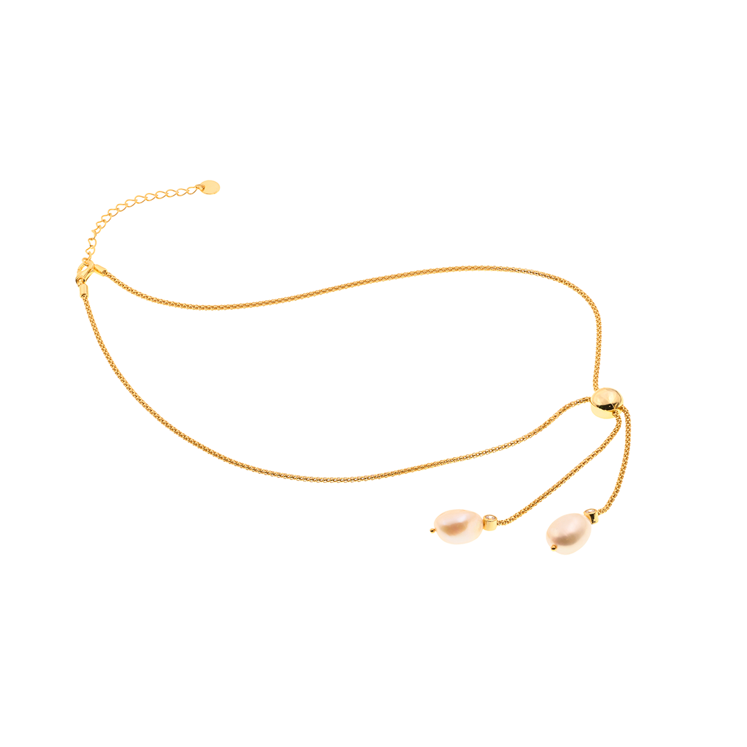 Marsia 07 necklace · freshwater pearls