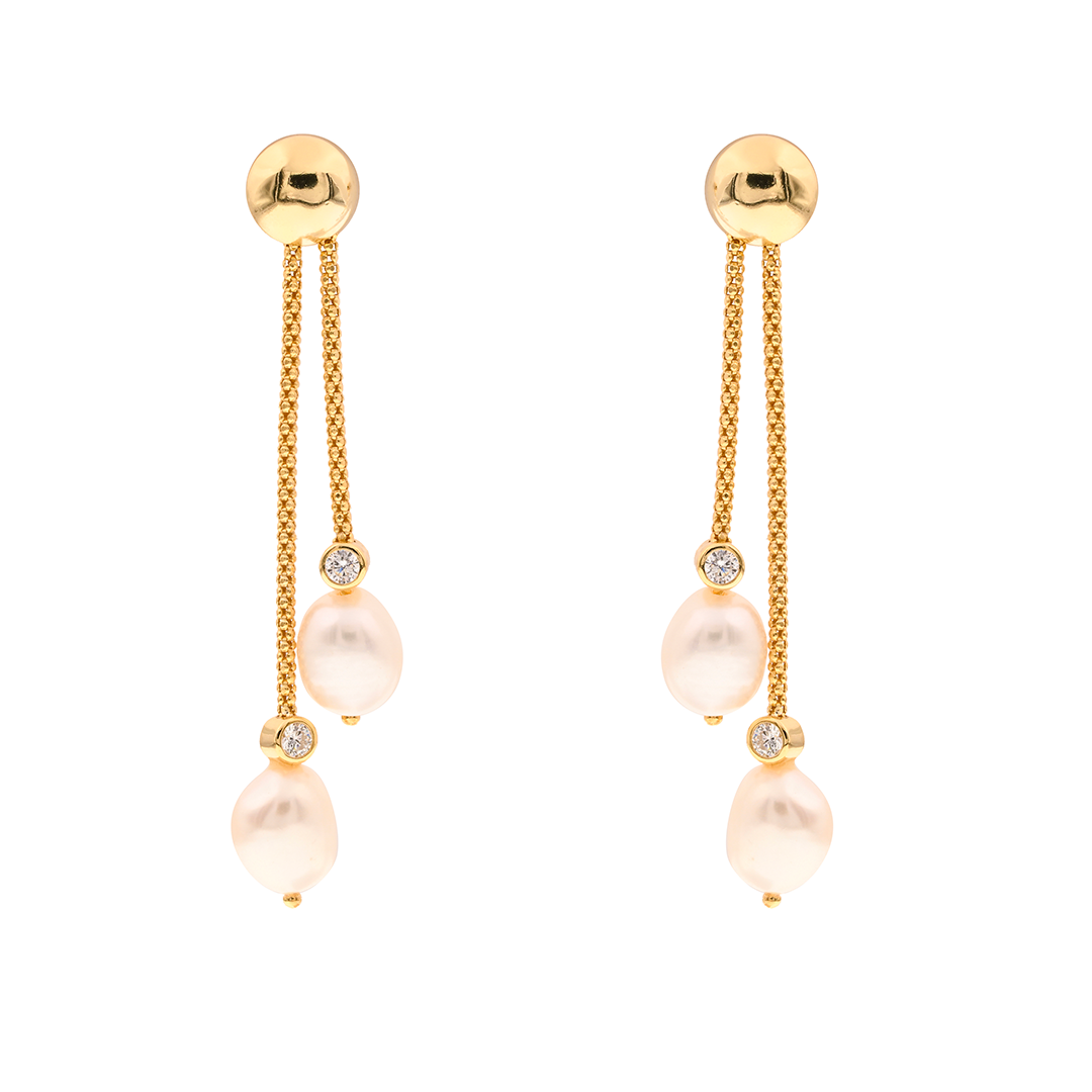 Marsia 07 Earrings · pearls